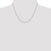 Black Bow Jewelry 1.25mm, Sterling Silver Hollow Bead Chain Necklace - 2 of 4