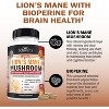Organic Lions Mane Supplement Capsules, 2100mg Lions Mane Mushrooms with BioPerine, Memory & Focus Support, Bioschwartz, 90ct - 4 of 4