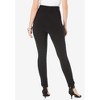 Roaman's Women's Plus Size Lace-Applique Legging - 3 of 4