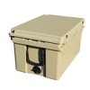 Gulches 65QT Rotomolded Ice Cooler Box, Khaki, Camping Ice Chest for Outdoor Fishing, Beer Storage - 3 of 4
