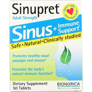 Bionorica Sinupret Adult Strength 50 Tablets - 1 of 1