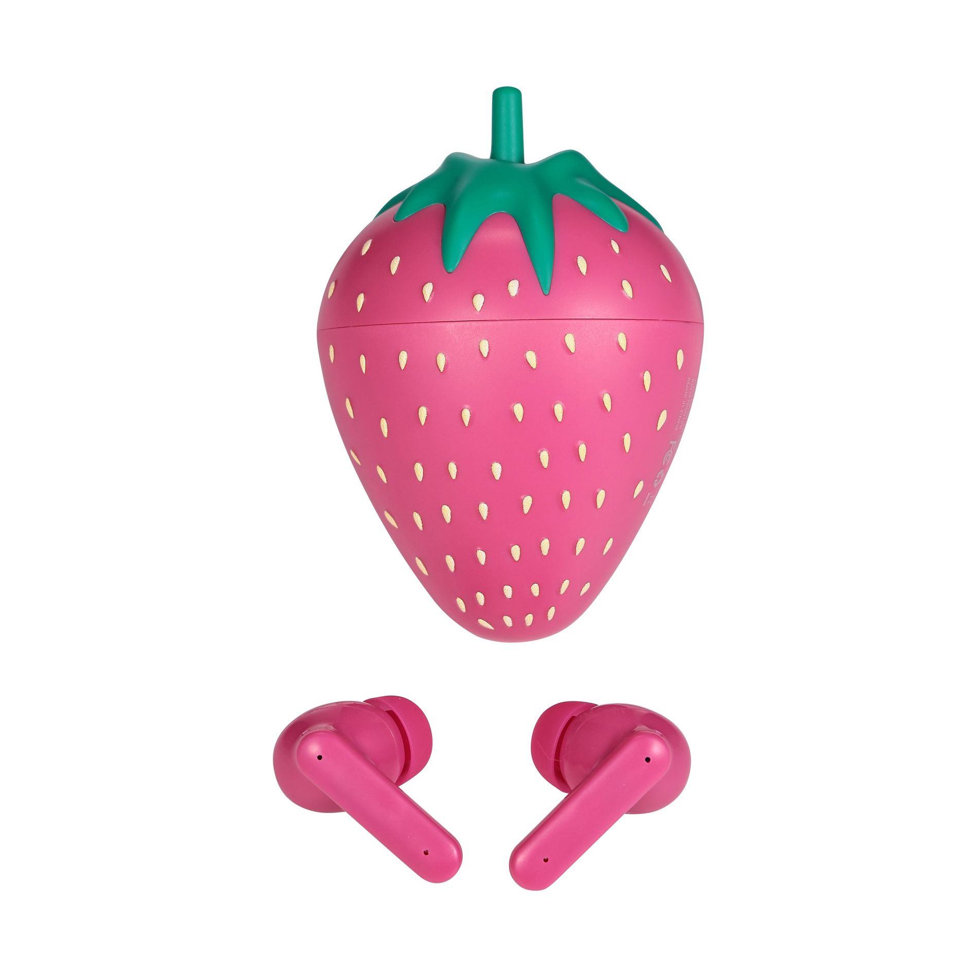 Vivitar True Wireless Earbuds - Strawberry