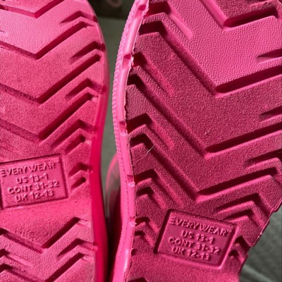 Totes Kids' Cirrus Charley Rain Boots - Pink 4-5 : Target