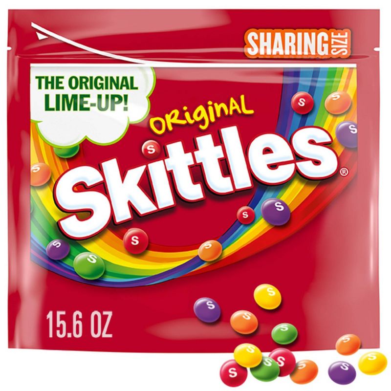 Skittles Original Sharing Size Chewy Candy - 15.6oz, 1 of 13