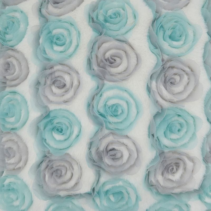 Saro Lifestyle Rose Wedding Cake  Decorative Pillow Cover, 3 of 4