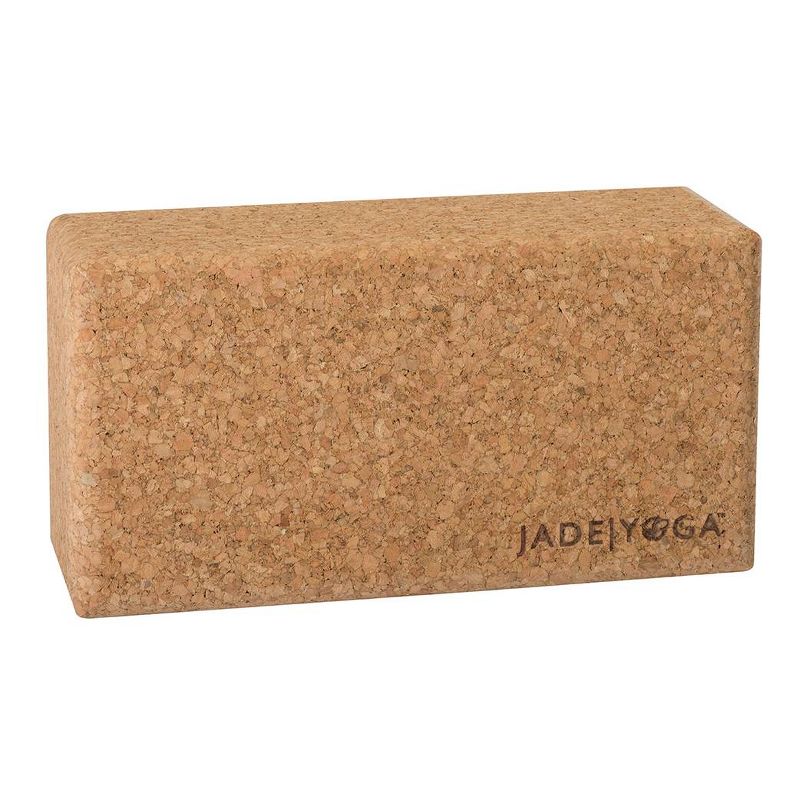 JadeYoga Cork Yoga Block, 5 of 9