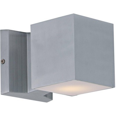 Maxim Lightray 4"H Square Aluminum LED Outdoor Wall Light