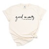 Simply Sage Market Good Mom's Say Bad Words Heart Garment Dyed Tee - 2 of 4