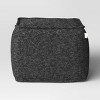 20"x15" Outdoor Patio Pouf Knit Olefin - Threshold™ - 3 of 4