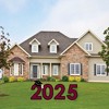 Big Dot of Happiness Maroon 2025 Graduation Party Yard Signs - Outdoor Lawn Decorations - 2025 - 3 of 4