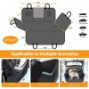 Simple Deluxe Dog Car Seat Cover for Back Seat - 2 of 4
