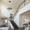 PAKOKULA Modern 10-Light Black Round Tree Branches Crystal Raindrop Chandelier - 4 of 4