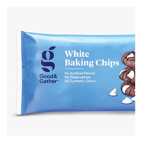 White Baking Morsels - 12oz - Good & Gather™, Semi Sweet Chocolate Morsels - 12oz - Good & Gather™