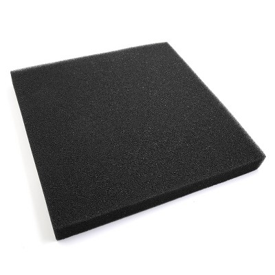 Unique Bargains Rectangular  Filter Sponge Media Pad for Betta Aquarium Black 17.7"x17.7"
