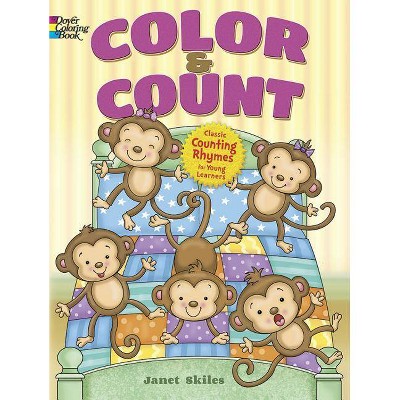 Color and Count - (Dover Coloring Books) by  Janet Skiles (Paperback)