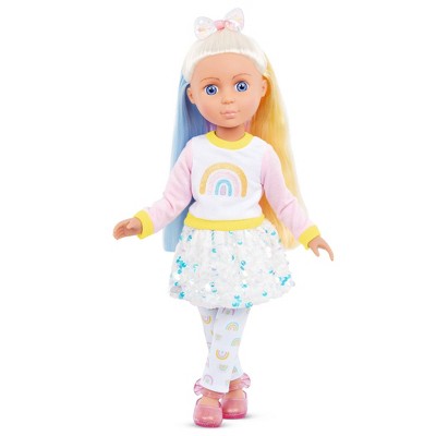 Glitter Girls Poseable Doll - Hallie : Target