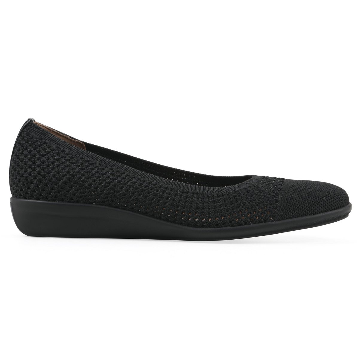 Обувь White Mountain Women's Florian Ballet Flat, Black Fabric, 7 — фото 2