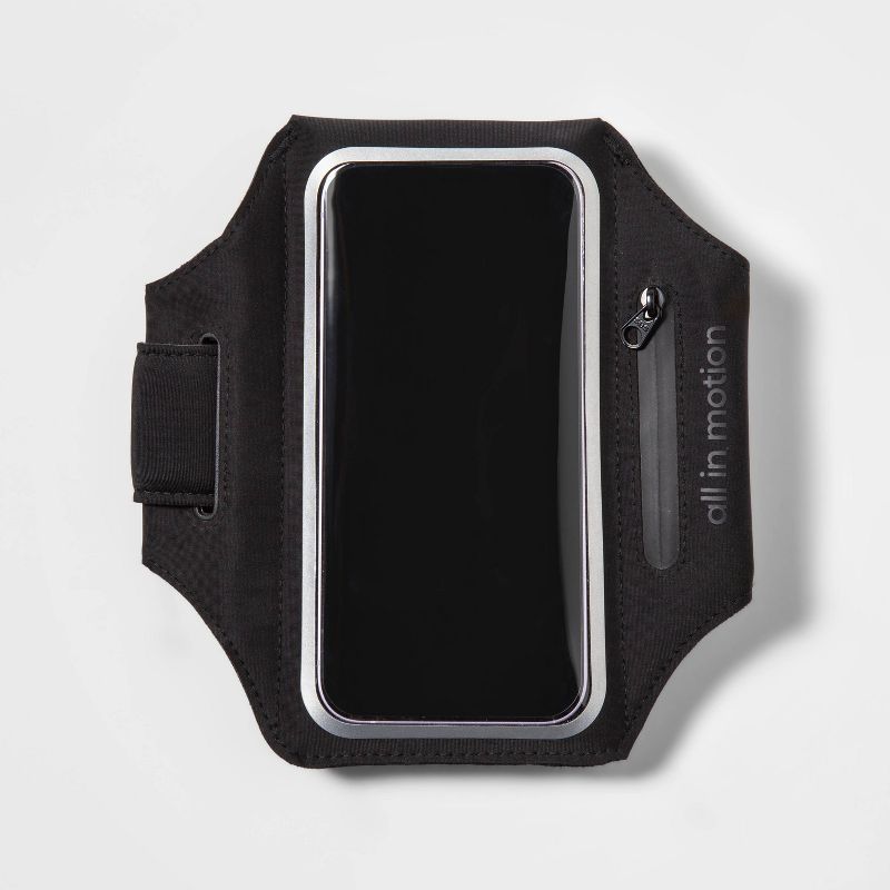 Phone Armband (fits up to 6.1&#34; Phone) Black - All In Motion&#8482;, 4 of 6