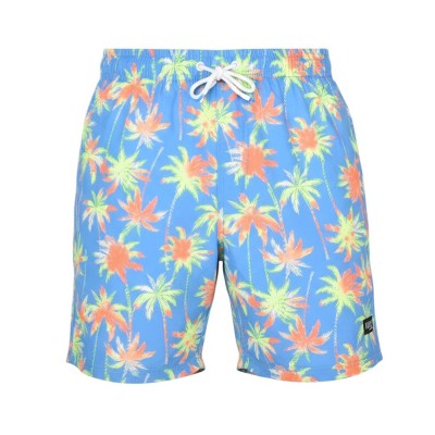 HEAT Swimwear Men's UPF 50+ 17" Blue Palms Swim Trunks X large — фото 2
