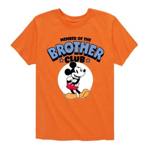 Boys' - Disney - Member Of The Brother Club Short Sleeve Graphic T-Shirt - 1 of 4