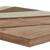 Ranger Wood Wall Decor Natural: Ink+Ivy Modern Abstract Wall Sign Panel, Horizontal Orientation, 31.5"x23.62" - 3 of 4