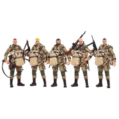 WWII US Army Airborne Division Set of 5 | Joy Toy Action figures