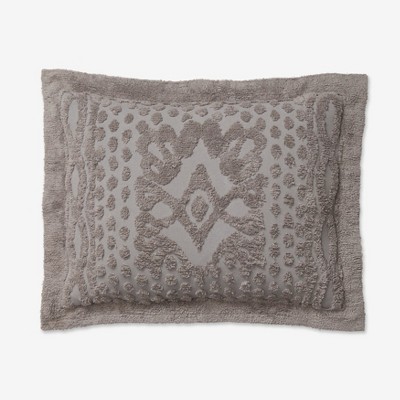 BrylaneHome 100% Cotton Georgia Chenille Shams