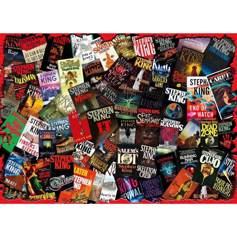 Toynk King of Horror Collage Stephen King Inspired 1000 Piece Jigsaw Puzzle, 1 of 7