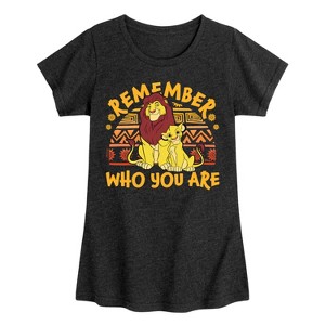 Girls' - Disney - The Lion King Fitted Short Sleeve Graphic T-Shirt - 1 of 4