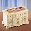 Collections Etc Vintage Dresser Style Metallic Accent Vanity Chest Music Box 8.5 X 4.75 X 5.5 - 3 of 3