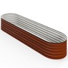 Outsunny Galvanized Raised Garden Bed Kit, Metal Planter Box with Safety Edging - 4 of 4