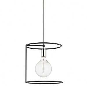 Mitzi Dana 1 - Light Pendant in  Polished Nickel/Black - 1 of 1