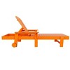 WestinTrends Malibu Reclining Chaise Lounge With Arms & Wheels - 4 of 4