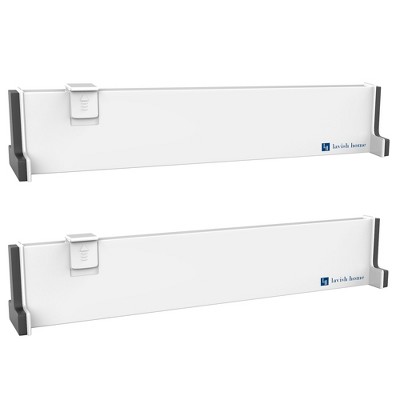 Hastings Home Expandable Drawer Divider and Organizers - Set of 2
