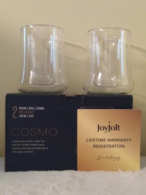 JoyJolt® Cosmos Crystal Whiskey Glasses, 4ct.