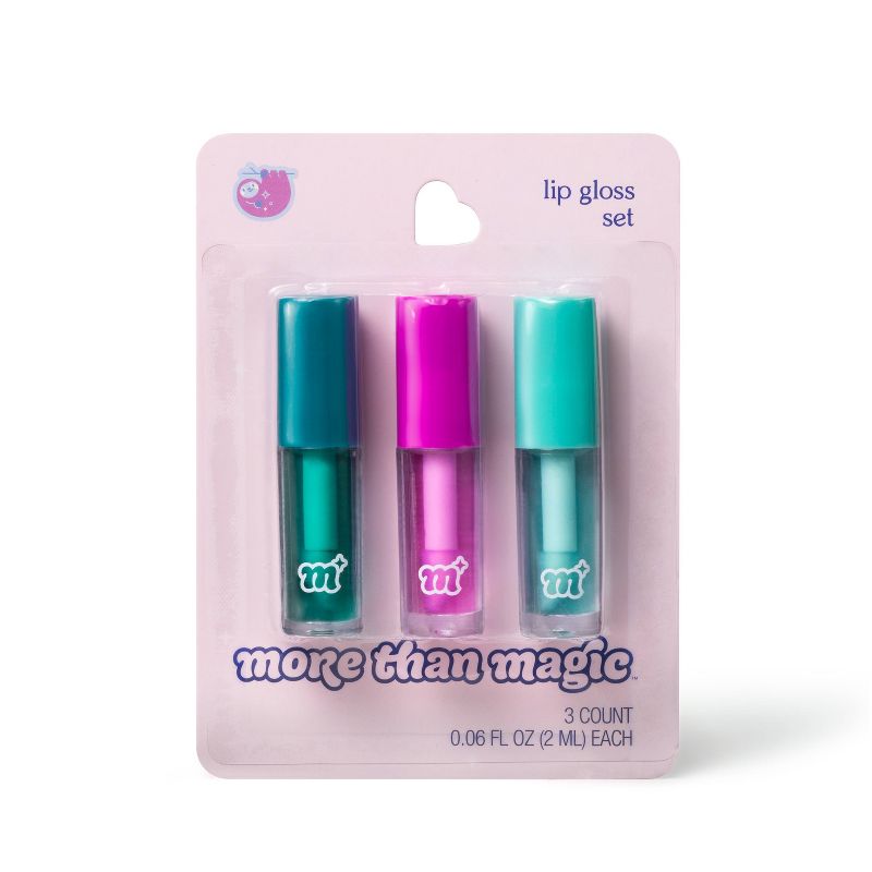 Lip Gloss Minis Set - 3ct/0.18 fl oz - More Than Magic&#8482;, 1 of 5