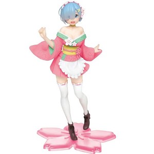 Taito: Re:Zero Starting Life in Another World - Rem (Sakura Ver.) Renewal Edition Precious Figure - 1 of 4