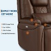 Garvee Lift Recliner Chair Sofa with USB Ports, Remote Control, Side Pockets & Cup Holders, 3 Positions - 4 of 4