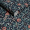 William Morris at Home Bird & Pomegranate Navy Blue Wallpaper - 3 of 4