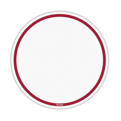 Tovolo TrueBake 15" Pizza Baking Mat  Cayenne 13023-400