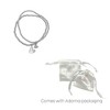 Adornia Tarnish Resistant Silver Plated Set of Heart Ball Bracelets with Mother of Pearl - 3 of 3