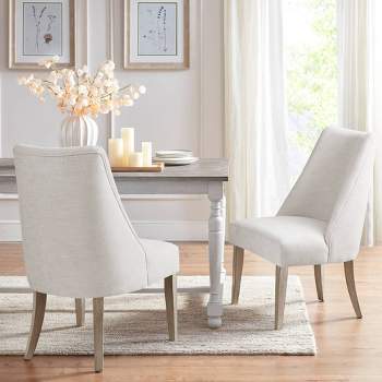 Set of 2 Winfield Upholstered Dining Chairs - Martha Stewart