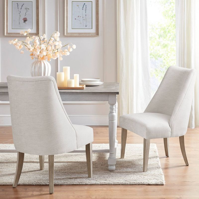 Set of 2 Winfield Upholstered Dining Chairs - Martha Stewart, 1 of 10