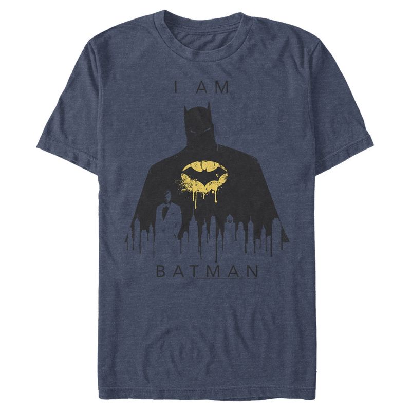 Men's Batman I Am Gotham Drip T-Shirt, 1 of 4
