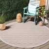 Wicker WCK152 UV & Stain Resistant Non-Shedding Power Loomed Indoor/Outdoor Rugs - Safavieh - 2 of 4