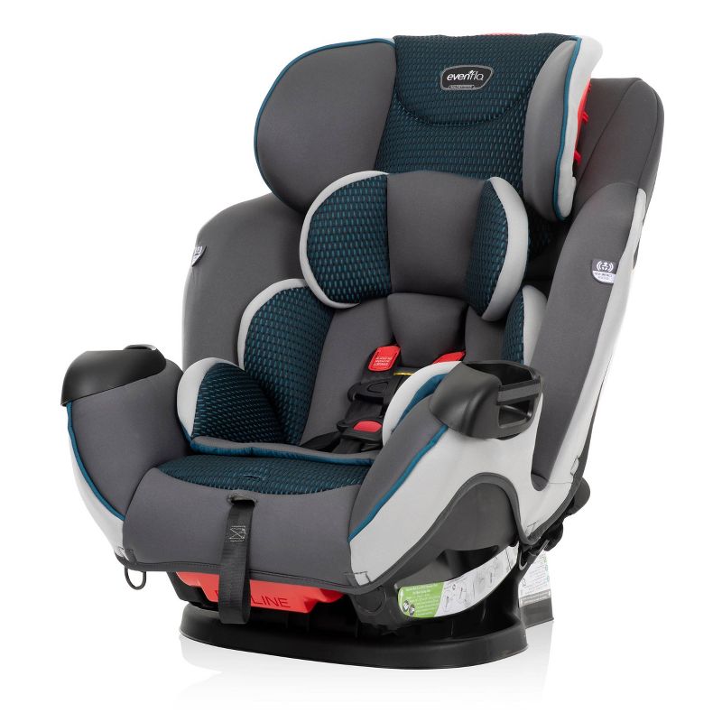 Evenflo Symphony Sport Freeflow All-in-One Convertible Car Seat - Sawyer, 4 of 19