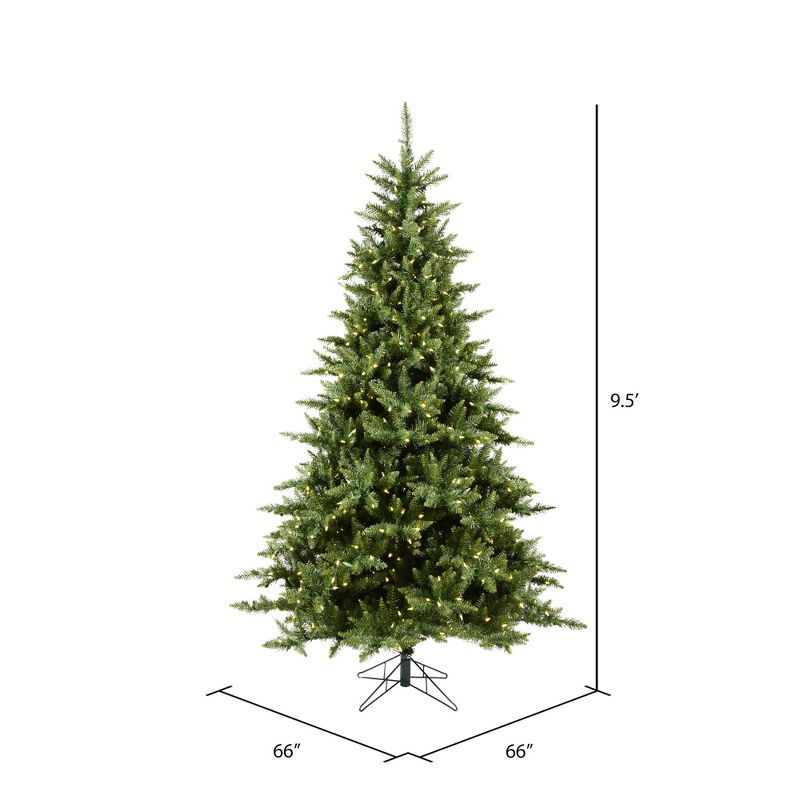Vickerman Camdon Fir Artificial Christmas Tree, 3 of 7
