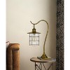 Cal Lighting Silverton Desk Lamp With Glass Shade (Edison Bulb included) - 3 of 4