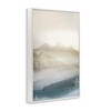 Stupell Industries Vanilla Mountain Peaks View Framed Giclee Art - 2 of 4