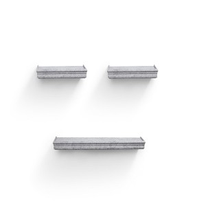 DSVIMOY Planter Stands and Holders Planter Stands Shelf with Invisible Brackets for Home Storage, Gray, 27"*7"*4" - 1 of 4